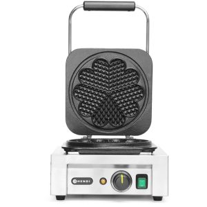 Máquina de fazer waffles "Heart", 230V/2200W, 330x543x(H)251mm