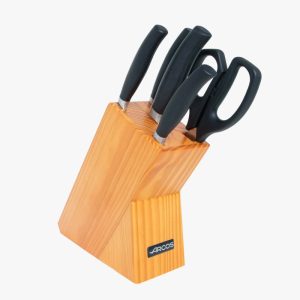 Arcos Conjunto de tesouras de cozinha - Série Clara - Preto