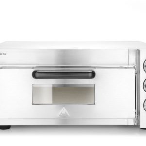 Forno de piza compacto, Prateado, 230V/2000W, 580x560x(H)275mm