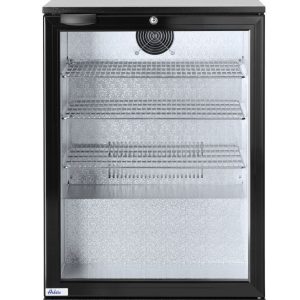 Frigorífico para bar com uma porta, Arktic, 105L, Preto, 230V/123W, 600x530x(H)865mm