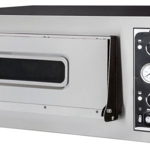 Forno para piza BASIC 4, 1 câmara, 400V/4700W, 975x925x(H)415mm