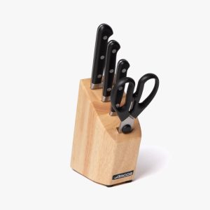 Arcos Conjunto de tesouras de cozinha - Série Opera - Preto