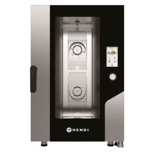 Forno a vapor por convecção – Touch 11 x GN 1/1, elétrico, com vapor direto e controlo por ecrã tátil, 730x785x(H)1130mm