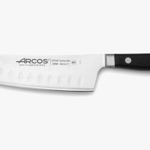 Arcos Faca Santoku 190 mm - Série Opera - Preto