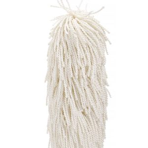 Escovas para polidor de copos – 2 unidades, Médio, Branco, 205x55mm