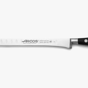 Arcos Faca para presunto e salmão 250 mm - Série Riviera - Preto