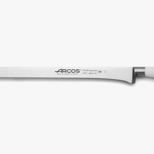 Arcos Faca para presunto e salmão 300 mm - Série Riviera blanc - Branco