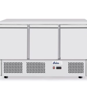 Bancada frigorífica de três portas Kitchen Line 380 L, Arktic, 254L, 230V/220W, 700x1365x(H)890mm