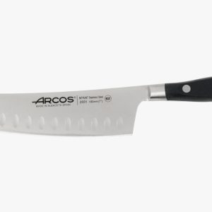 Arcos Faca Santoku 180 mm - Série Riviera - Preto