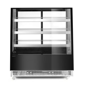 Expositores frigoríficos com 3 prateleiras inclinadas, Arktic, Preto, 230V/490W, 833x1200x(H)1460mm