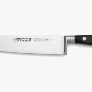 Arcos Faca de chef 200 mm - Série Riviera - Preto