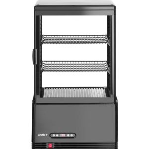 Expositor frigorífico 58 L, Arktic, preto, 230V/170W, 406x452x(H)830mm