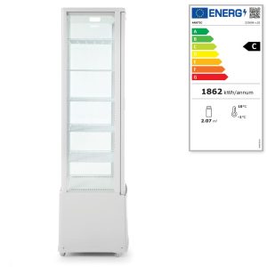 Expositor frigorífico 270 L, Arktic, Branco, 230V/290W, 520x550x(H)1870mm