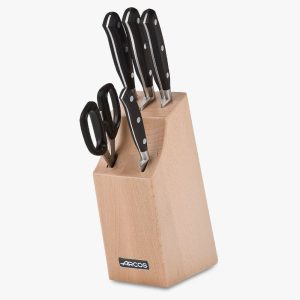 Arcos Conjunto de facas de chef - Série Riviera - Preto