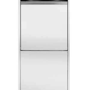 Máquina de lavar loiça 50x60 para tabuleiros e panelas – controlada eletronicamente, com sistema de dosagem de detergente e bomba de escoamento, Kitchen Line, 400V/7100W, 595x777x(H)1335mm