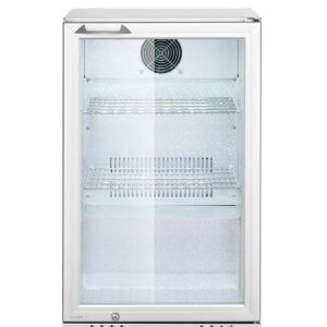 Frigorífico para bar com 1 porta, Arktic, 75L, Prateado, 230V/175W, 500x530x(H)870mm