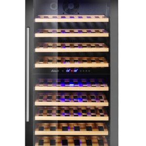 Frigoríficos para vinho, 2 zonas, 72 garrafas, Arktic, 232L, 230V/110W, 595x675x(H)1215mm