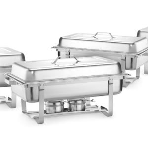 Conjunto de réchauds, GN 1/1, 8,5L, 610x355x(H)297mm