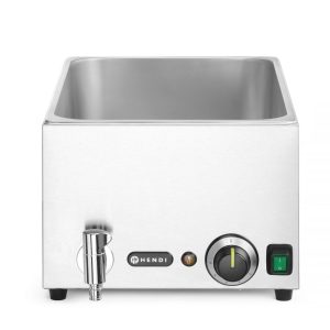 Banho-maria com torneira de drenagem Ranger, GN (H)150mm, GN 1/1, 220-240V/1000W, 576x334x(H)241mm