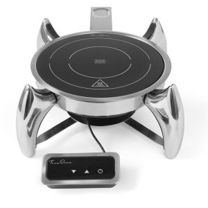 Placa de indução 800 W, Fine Dine, Preto, 230V/800W, ⌀245x(H)80mm