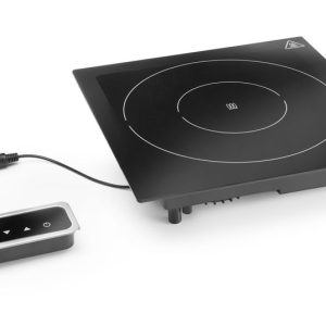 Placa de indução 1000 W, Fine Dine, Preto, 230V/1000W, 350x397x(H)85mm