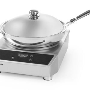 Wok de indução modelo 3500, Profi Line, wok de indução + frigideira wok, 230V/3500W, 340x450x(H)295mm