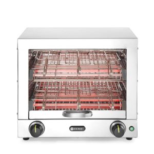 Torradeira múltipla com 6 pinças, 230V/3000W, 450x390x(H)400mm