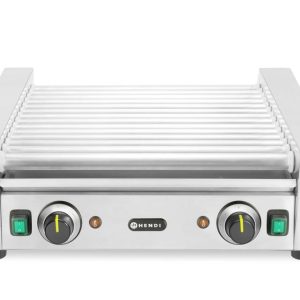 Grelhador rotativo para salsichas, 2 zonas, 230V/1230W, 566x640x(H)192mm