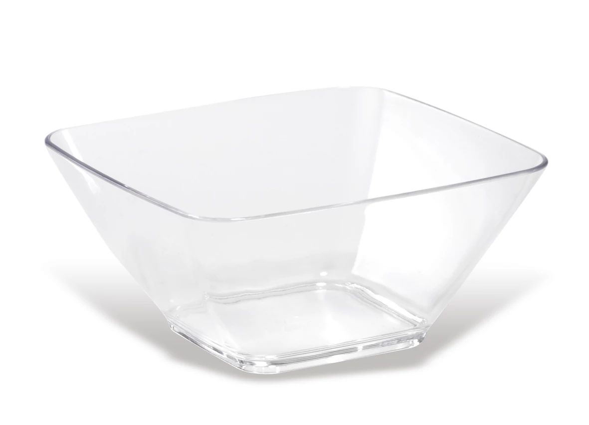 Ensaladera Acril Cuadr 14,7 cm