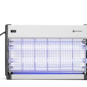 Mata insetos de alta voltagem, Cobertura: 100 m², 230V/40W, 515x104x(H)315mm