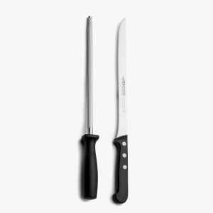 Arcos Conjunto de afiação - Série Universal kitchen - Preto