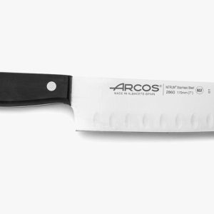 Arcos Faca Santoku 170 mm - Série Universal kitchen - Preto