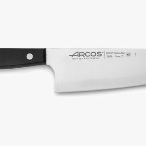 Arcos Faca Santoku 170 mm - Série Universal kitchen - Preto