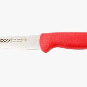 Arcos Faca para legumes e descascar 100 mm - Série 2900 - Vermelho