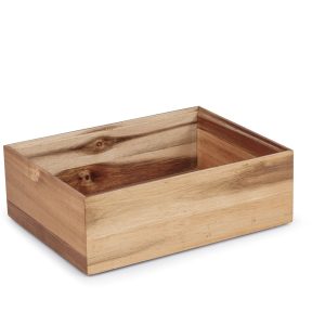 Caixa Madeira Rectang. 45X30X10