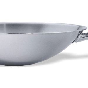 Wok Fondo Redondo Inox Pro Expert 36 cm