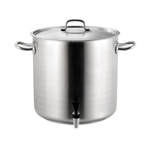 Panela com Grifo e Tampa Inox Pro 28 cm