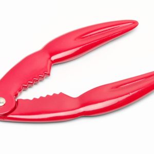 Alicate de lagosta e caranguejo, Vermelho, 140x62mm