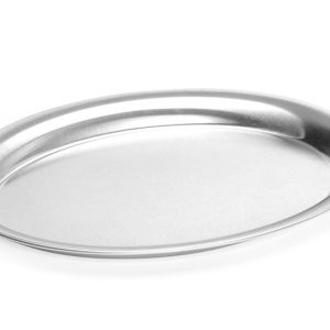 Tabuleiro para café oval, 265x195mm