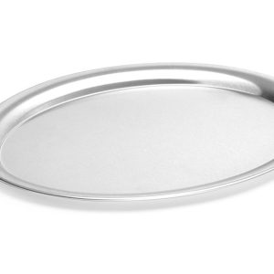 Tabuleiro para café oval, 285x220mm