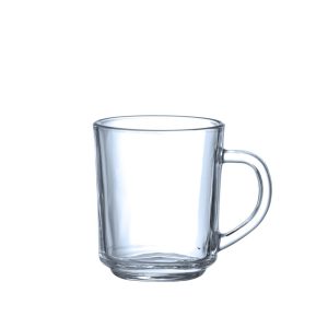 Caneca de vidro, 0,24L, 6 unid., ⌀73x(H)88mm