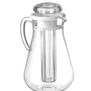 Jarro com tubo para cubos de gelo, 2,2L, ⌀150x(H)260mm