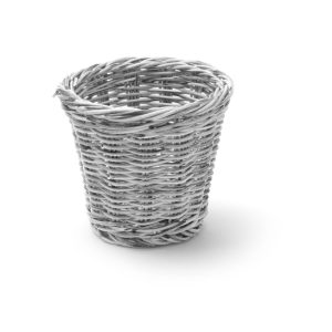 Cesto para snacks, Cinzento-claro, ⌀130x(H)110mm