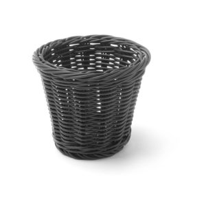 Cesto para snacks, Preto, ⌀130x(H)110mm