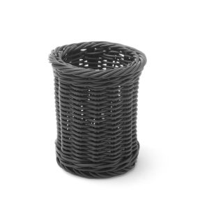 Cesto para talheres, Preto, ⌀100x(H)120mm