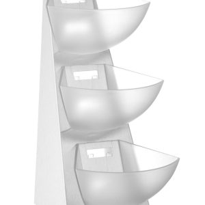 Expositor de buffet, 190x240x(H)410mm