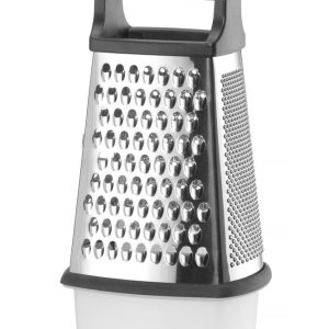 Ralador de 4 lados com recipiente, 158x130x(H)310mm