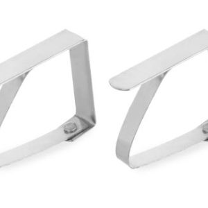 Clip para toalha de mesa, 4 unid., 50x10x(H)40mm