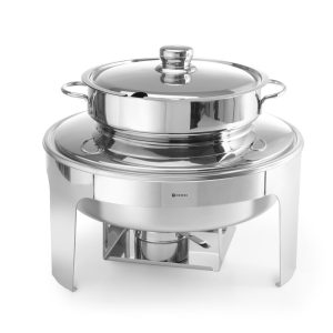 Réchaud para sopa com acabamento espelhado, Profi Line, 10L, ⌀420x(H)380mm