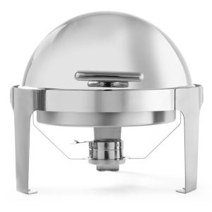 Réchaud com tampa basculante – redondo, 5,6L, 510x540x(H)480mm